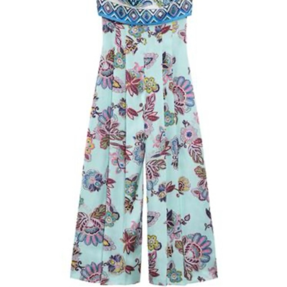 Zara Colorful Floral Jumpsuit